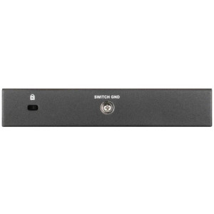D-Link DGS-1100-05PDV2 5-Port Managed Gigabit Ethernet PoE Switch, fanless, desktop